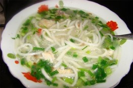 Tự làm Bánh canh bột gạo