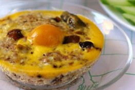 Món ngon cho bé: Trứng chưng ba màu