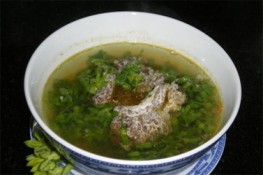 Cua đồng nấu canh hoa thiên lý gọi hè về