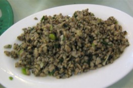 Ngọt bùi rau bí xào hến