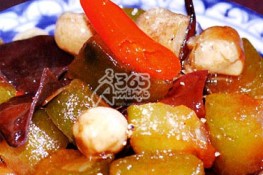 Lạ miệng với món Bí đao rim