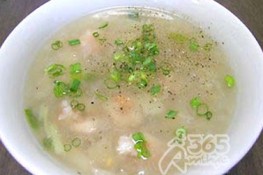 Canh khoai rạng ăn với cá bống kho tiêu
