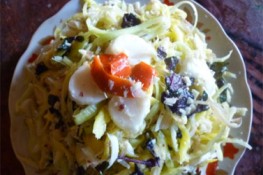 Nộm xoài hoa chuối