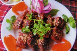 Sườn non rang muối