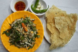 Mít trộn - món ngon dân dã ngày mưa bão