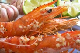 Tôm rang muối món ngon ngày mát trời