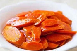 Hấp dẫn với cà rốt xào bơ