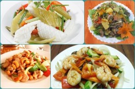 Ngày mưa món xào lên ngôi