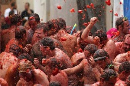 "Đại chiến cà chua" chỉ có tại lễ hội La Tomatina