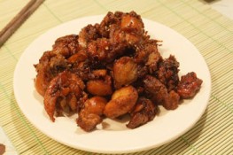 Bữa cơm đậm đà hơn với thịt gà ram