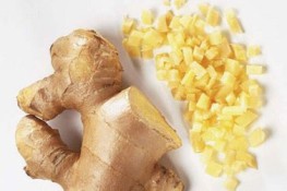 Củ gừng tươi trị cảm sốt