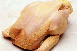 Phân biệt thịt gà bơm nước, nhuộm vàng
