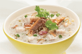 Đầu tuần ấm lòng với món cháo môn ngon