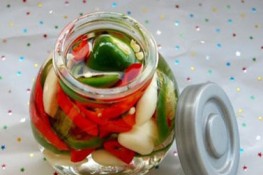Bí quyết chế biến ớt ngâm giấm