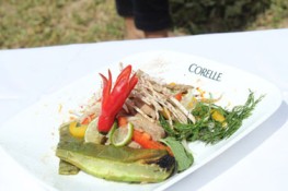 Gỏi thịt dê xương rồng