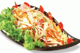 Đổi vị với món gỏi cải thảo thịt nguội