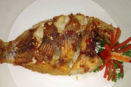 Cá diêu hồng chua cay