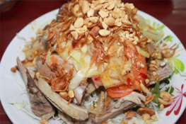 Gỏi vịt thơm ngon ngày đầu đông