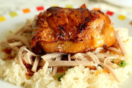 Ấm lòng với xôi gà cho bữa sáng đầu tuần