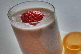 Sữa dâu tây chuối