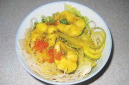 Phở sắn ngon ngọt đậm đà