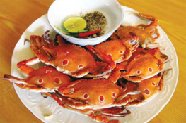 Thưởng thức cua biển mùa không trăng