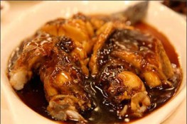 Cá vược xốt xì dầu