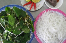 Bún ruốc xứ Lệ - món ngon quê nhà