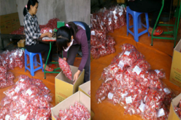 Công nghệ bẩn sản xuất kẹo Tết tại La Phù