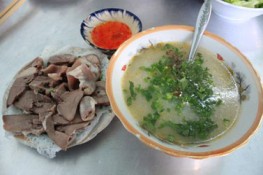 Cháo hỏi lòng heo ấm lòng mùa đông phố núi