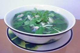 Cải trời duyên với cá rô