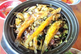 Đậm đà cá bống suối