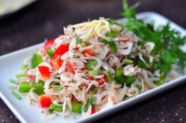 Bổ sung canxi bằng nộm tép tươi