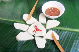 Mắm rạm bánh đúc của bà
