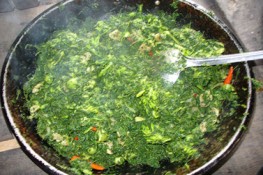 Ăn lá mì ở vùng cao
