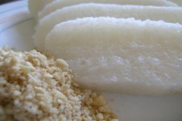 Cơm nắm muối vừng - mùi vị tuổi thơ