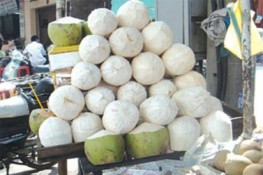 Hóa chất tẩy bồn cầu dùng để làm trắng dừa