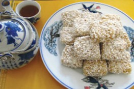 Món bánh khô nổ