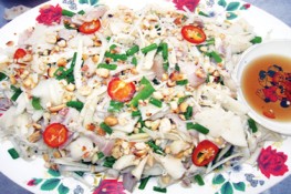Ngon khó tả với gỏi măng