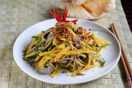Thơm ngon 2 món nộm xoài