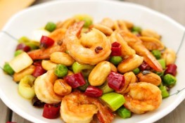 Tôm rim cay xé lưỡi