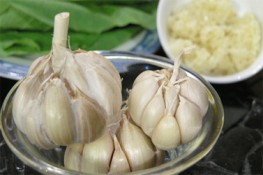 Trị khớp bằng tỏi ngâm