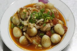 Món ngon dễ làm: Trứng cút om nấm