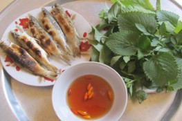 Thơm ngon cá đối nướng