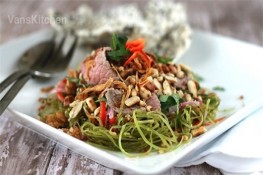 Gỏi rau muống: Món "mồi" lai rai thú vị