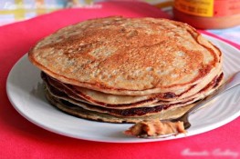 Đơn giản với pancake chuối thơm nức