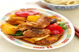 Đổi món với thịt gà xào cay