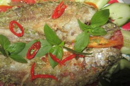Thưởng thức cá thác lác