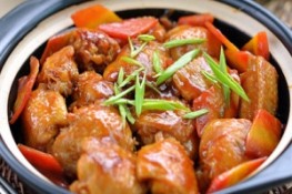 Ngày lạnh với món gà xốt chua ngọt 