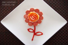 Trứng chiên vừa ngon miệng vừa đẹp mắt